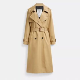 Afslappet trenchcoat