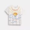Airbrush 90'S Fit T-shirt i økologisk bomuld