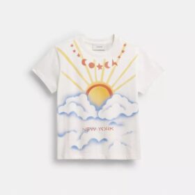 Airbrush 90'S Fit T-shirt i økologisk bomuld