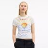 Airbrush 90'S Fit T-shirt i økologisk bomuld