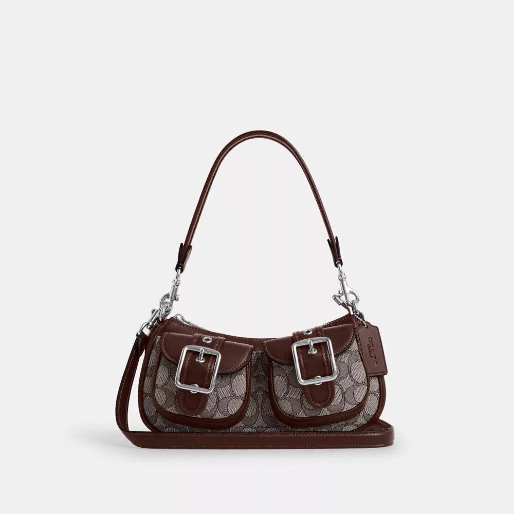 Ashton-taske i signatur-jacquard