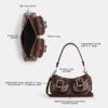Ashton-taske i signatur-jacquard