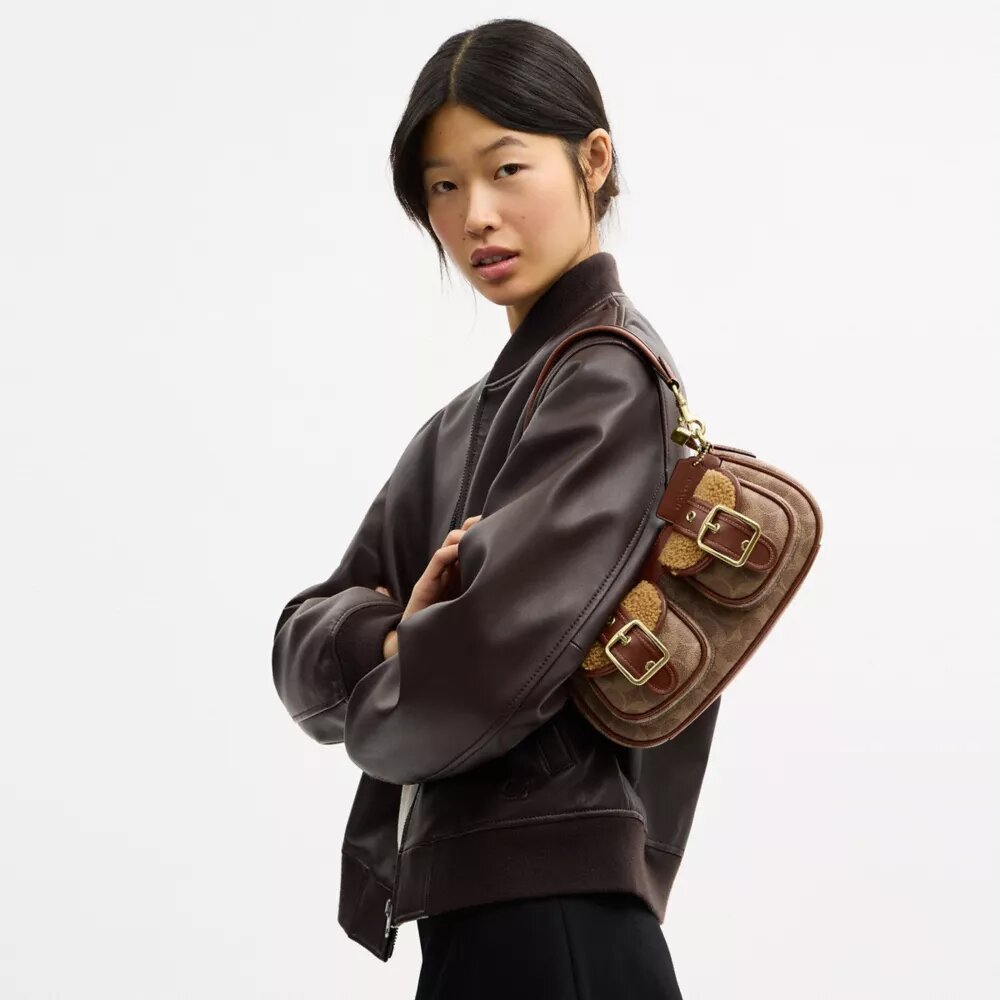 Ashton-taske med Signature Canvas