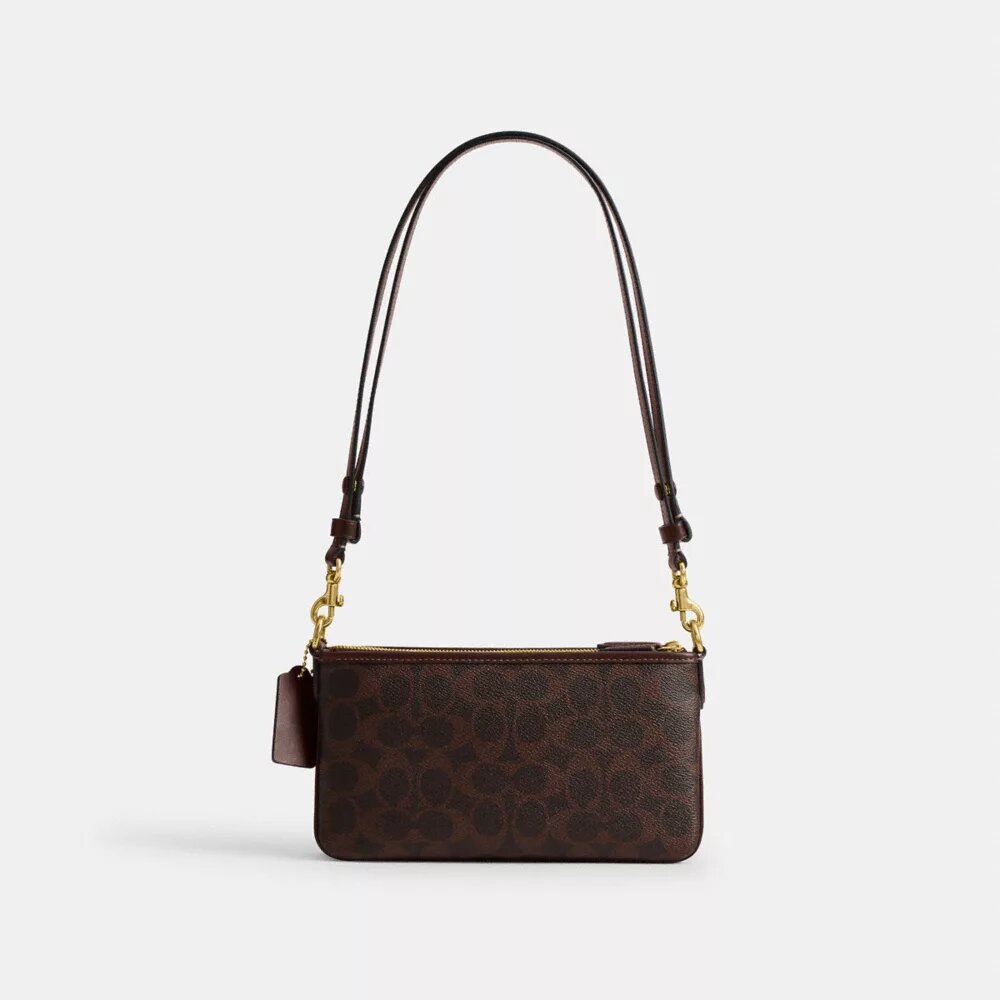 Audrey-crossbody-taske i Signature Canvas