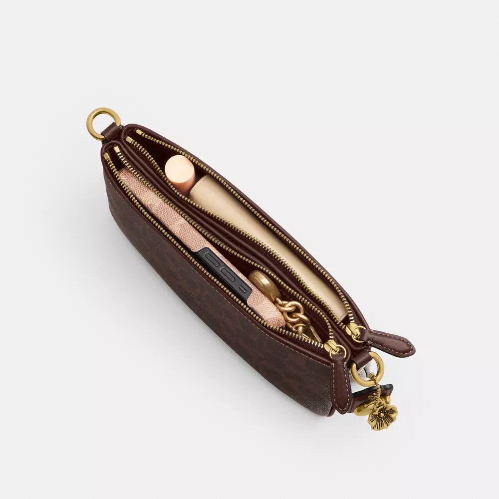 Audrey-crossbody-taske i Signature Canvas