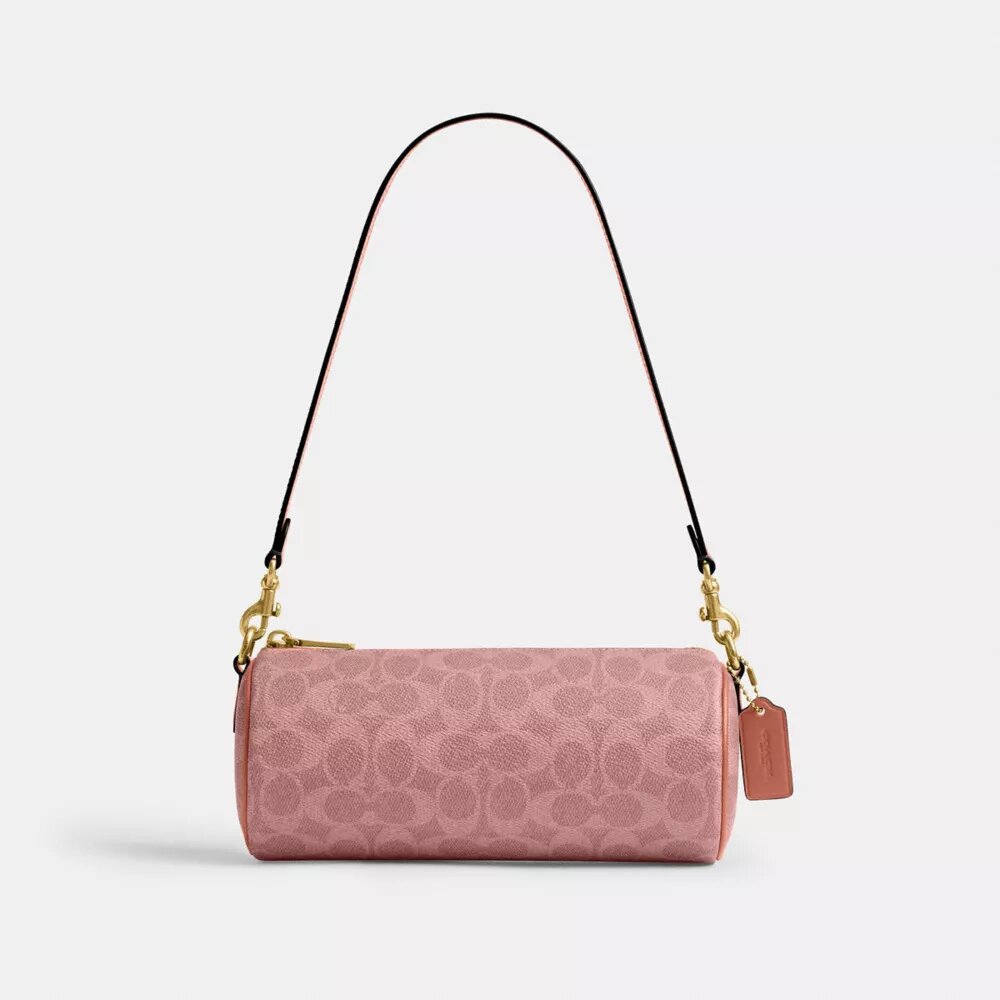 Barrel-taske i Signature Canvas