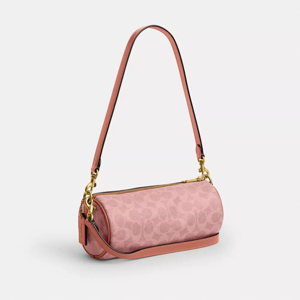 Barrel-taske i Signature Canvas