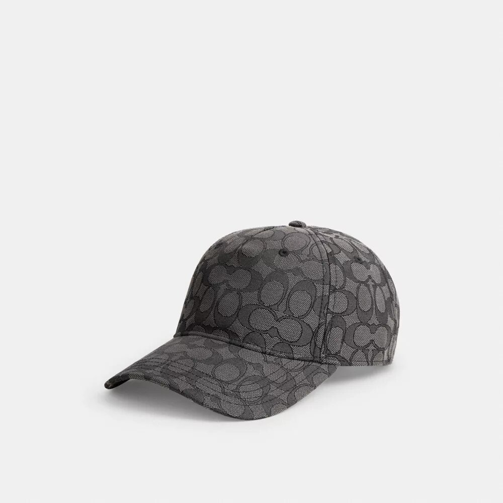 Baseballkasket med signatur-jacquard