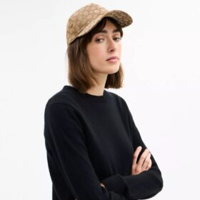 Baseballkasket med signatur-jacquard