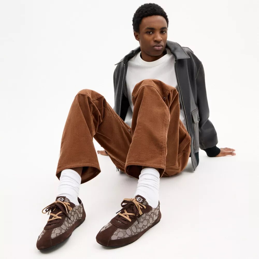 Bløde sneakers i vores signatur-jacquard