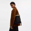 Bleecker Bucket-taske i shearling
