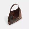 Brooklyn skuldertaske 39 med patchwork i slangeskind