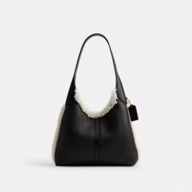 Brooklyn skuldertasker 28 i shearling