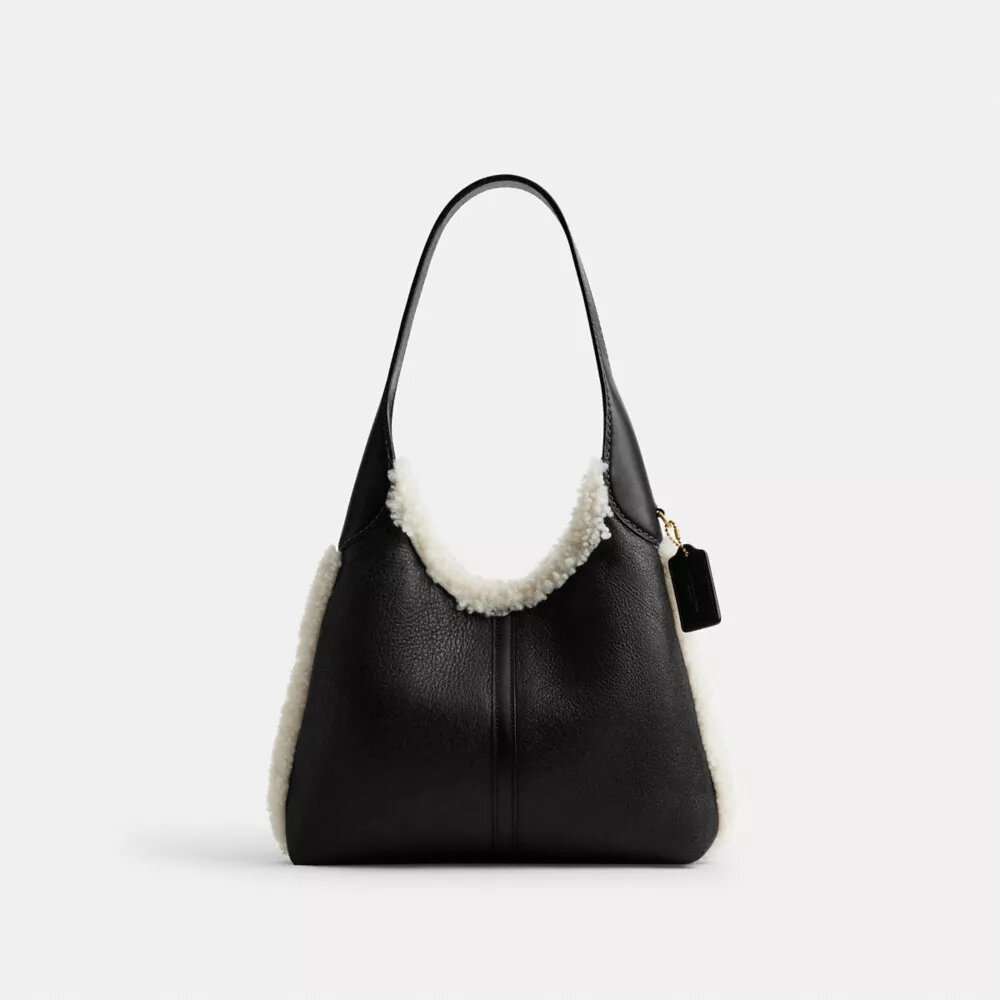 Brooklyn skuldertasker 28 i shearling