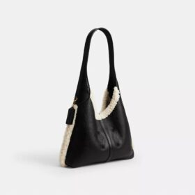 Brooklyn skuldertasker 28 i shearling