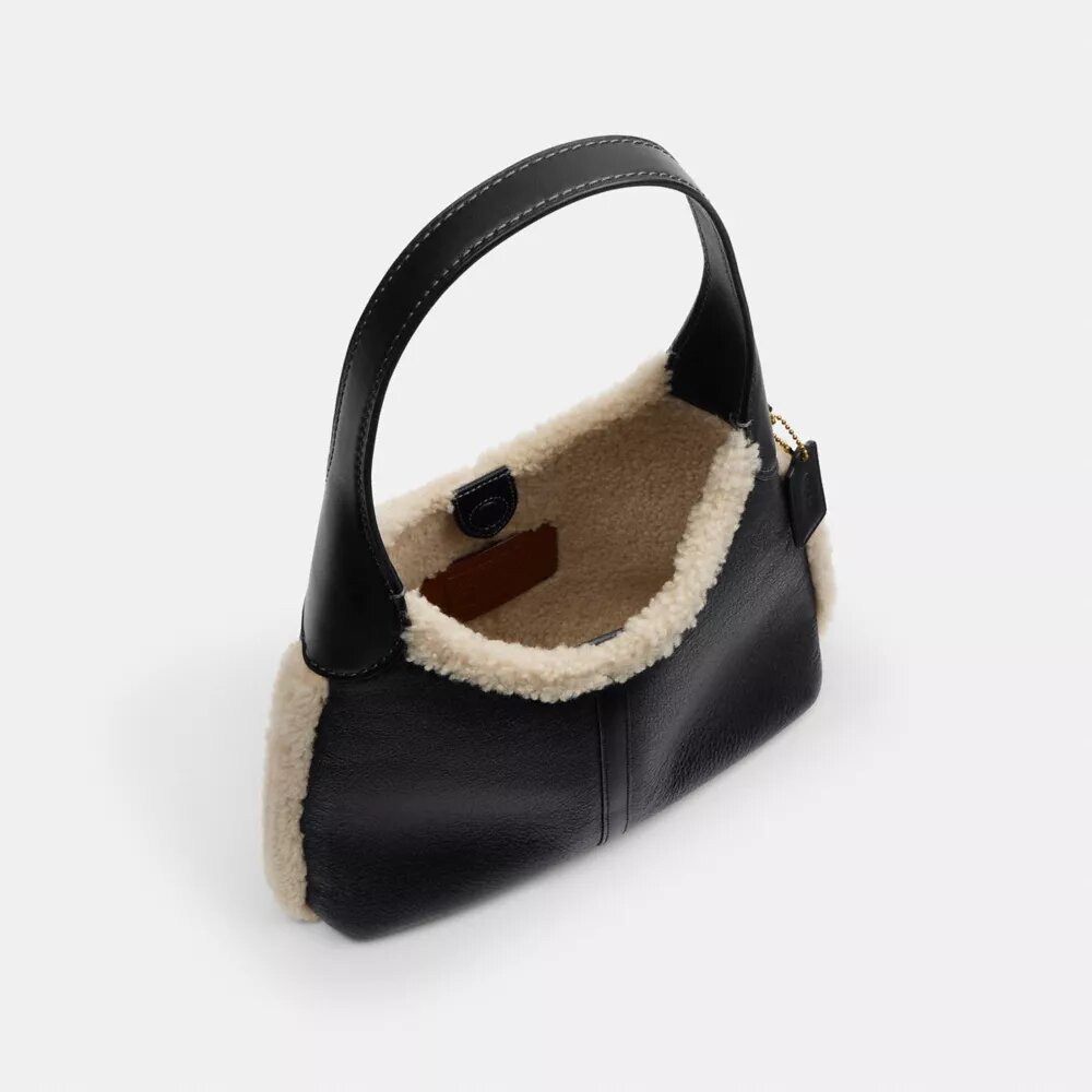 Brooklyn skuldertasker 28 i shearling