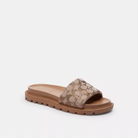 Brynn-sandaler i krystal-signaturjacquard
