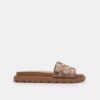 Brynn-sandaler i krystal-signaturjacquard