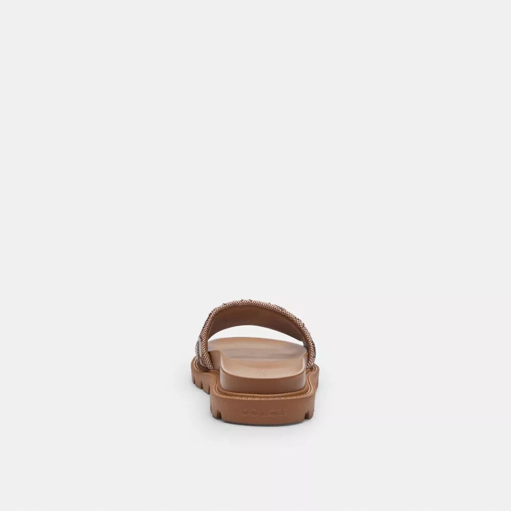 Brynn-sandaler i krystal-signaturjacquard