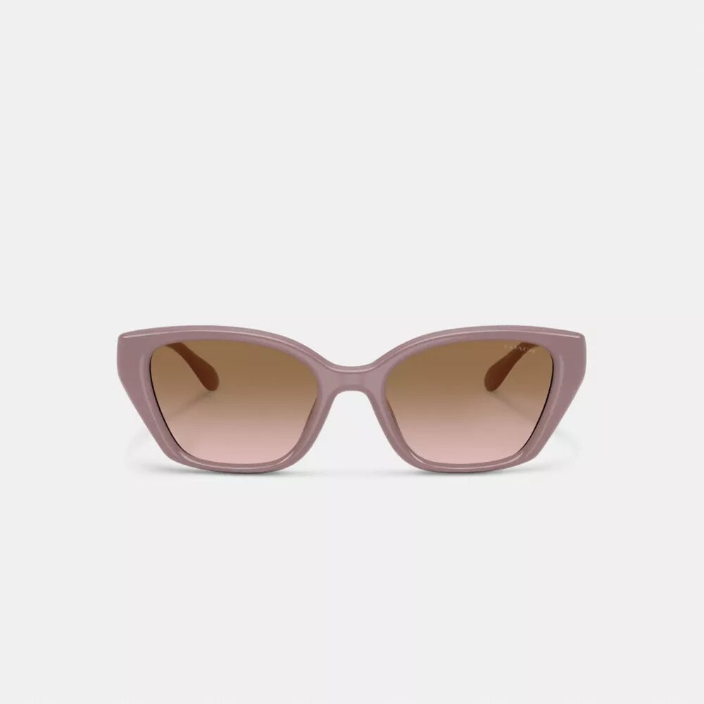 C-beslag, firkantede cat-eye-solbriller