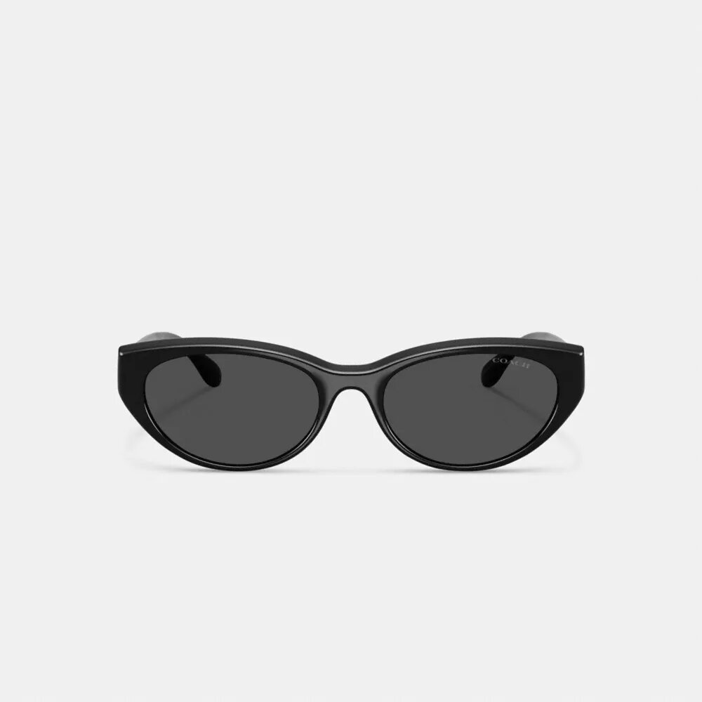 C Hardware ovale Cat Eye-solbriller