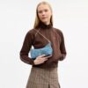 Caitlin skuldertaske med quiltning