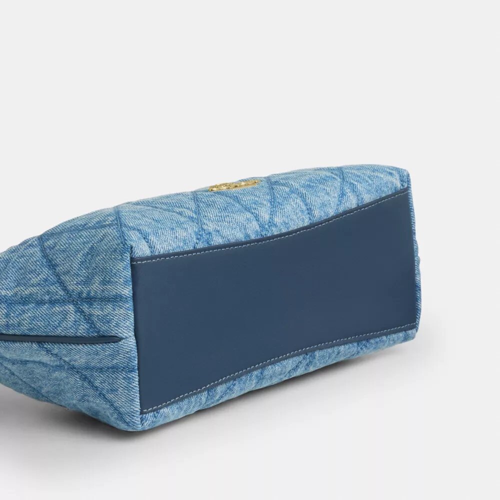 Caitlin skuldertaske med quiltning