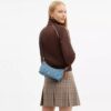 Caitlin skuldertaske med quiltning