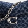 Chain Tabby skuldertaske i signaturdenim