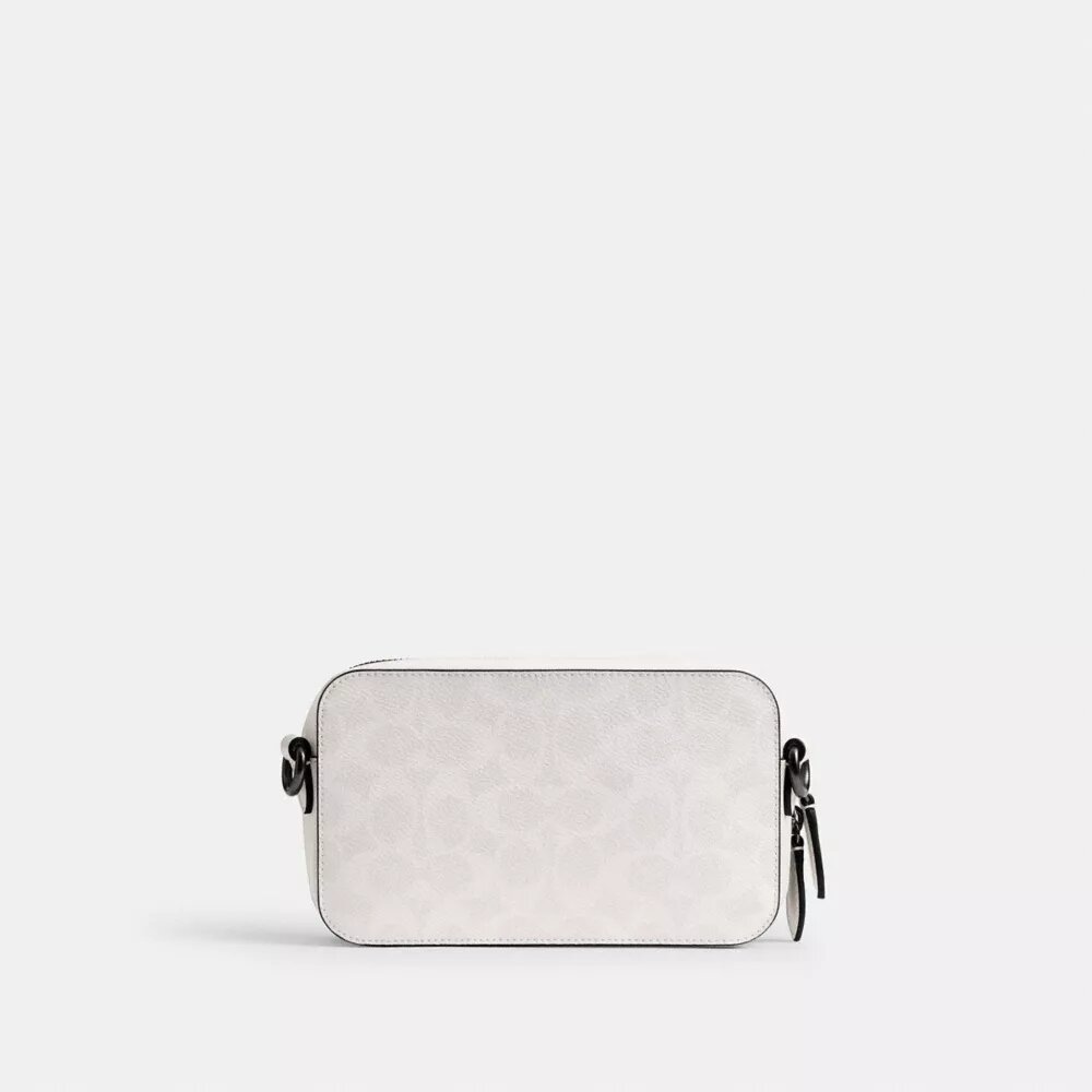 Charter Slim crossbody-taske i Signature Canvas