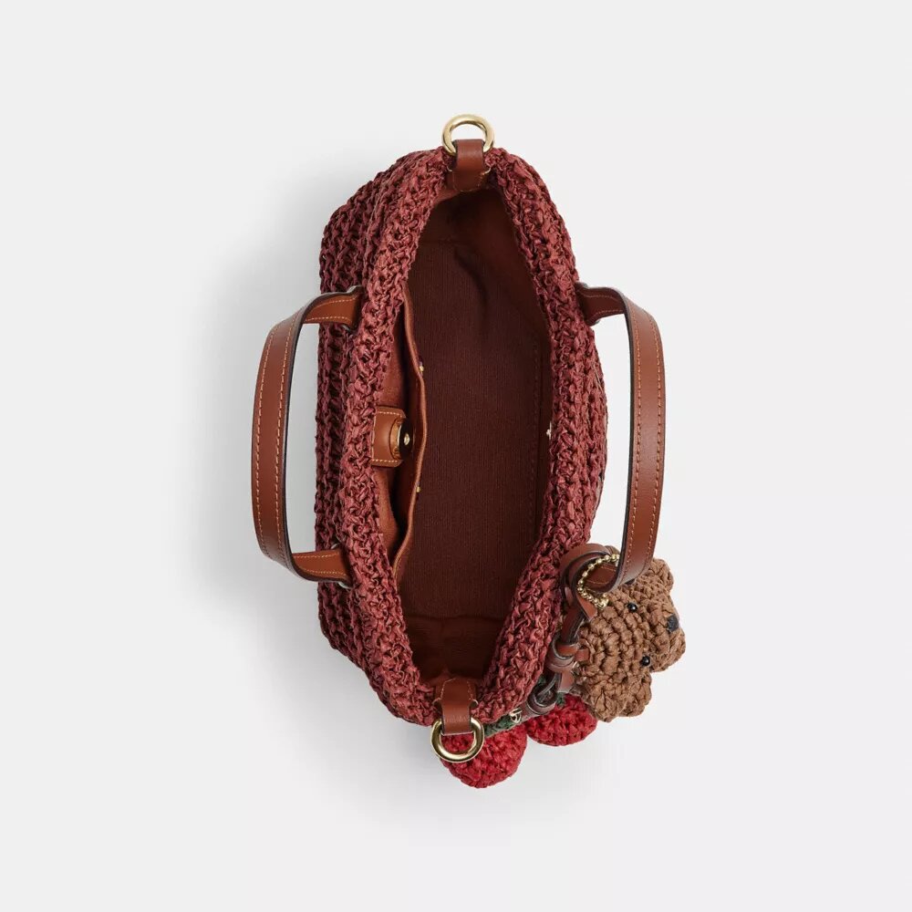 City Mini-tote med vedhæng
