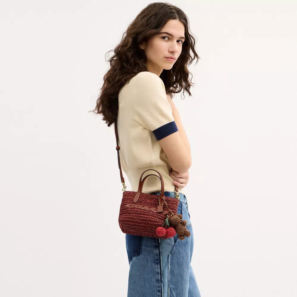 City Mini-tote med vedhæng