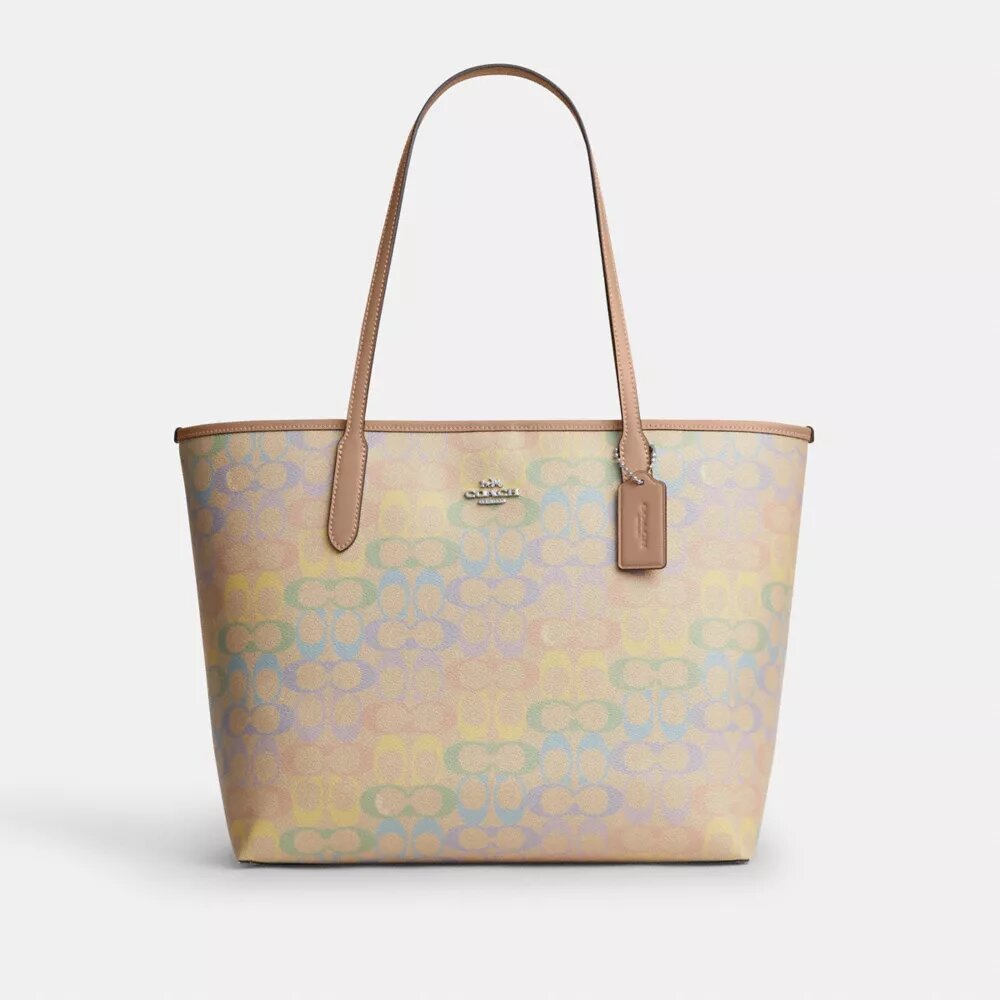 City-tote i Rainbow Signature Canvas
