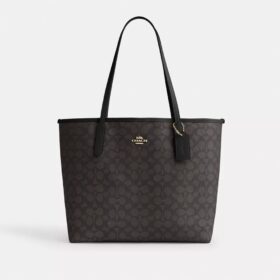 City-tote i Signature Canvas