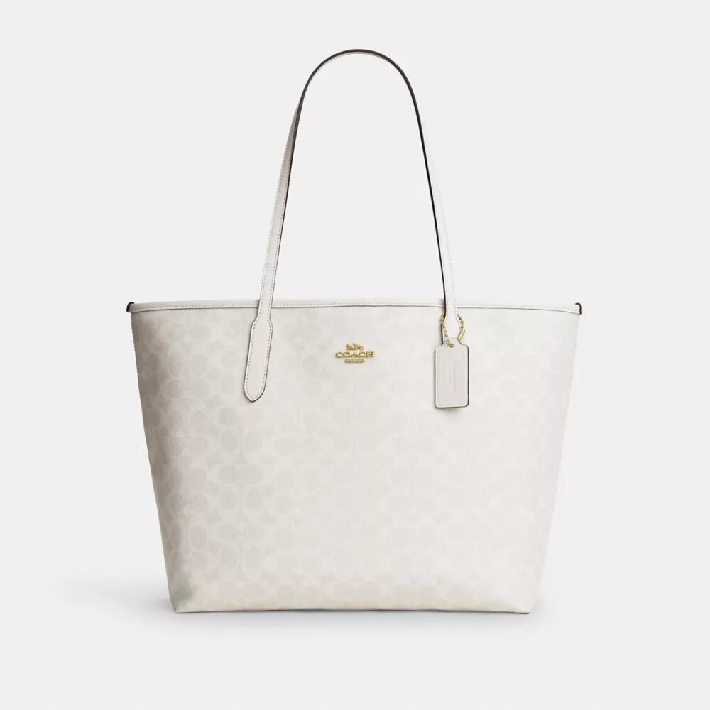 City-tote i Signature Canvas