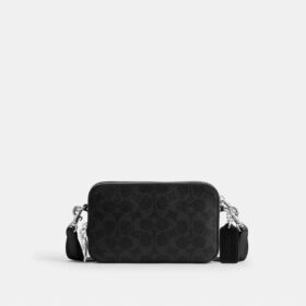 Clinton-crossbody-taske i Signature Canvas