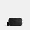 Clinton-crossbody-taske i Signature Canvas
