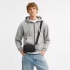Clinton-crossbody-taske i Signature Canvas