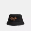Coach 1941 broderet denim-buckethat