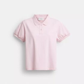 Coach Script-poloshirt i økologisk bomuld
