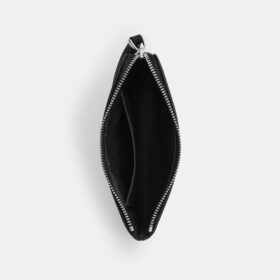 Corner Zip-håndledstaske i signaturdenim