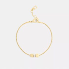Cube Pearl Rondelle-armbånd