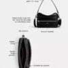 Dakota crossbody-taske i Signature Canvas