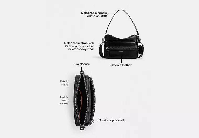 Dakota crossbody-taske