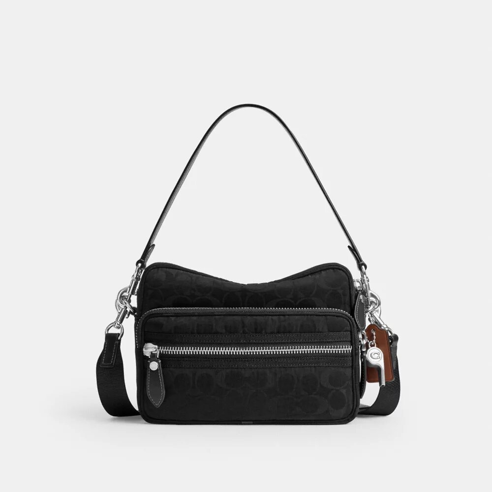 Dakota crossbody-taske i Signature Nylon