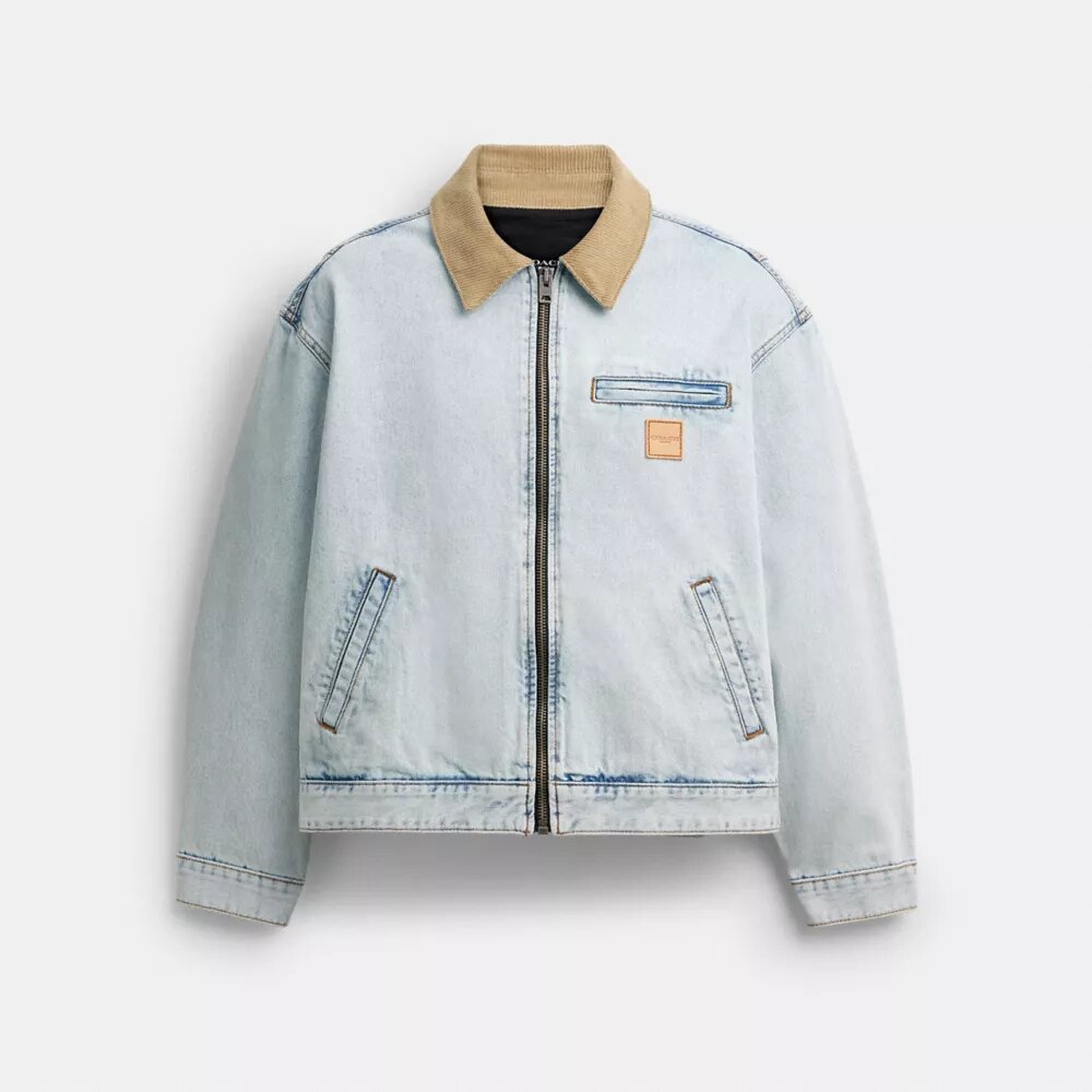 Denim-arbejdsjakke