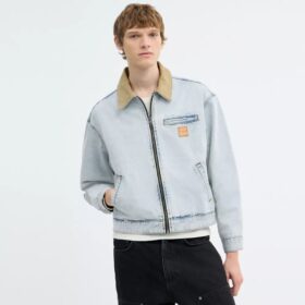 Denim-arbejdsjakke