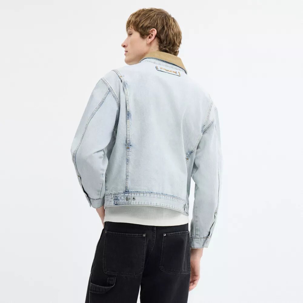 Denim-arbejdsjakke