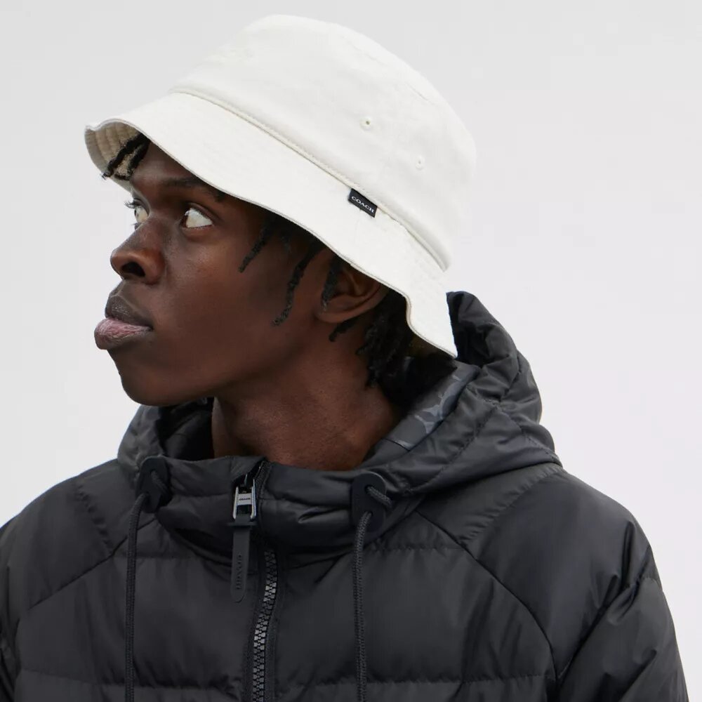 Denim-buckethat