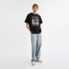 Dinosaur City afslappet T-shirt i økologisk bomuld